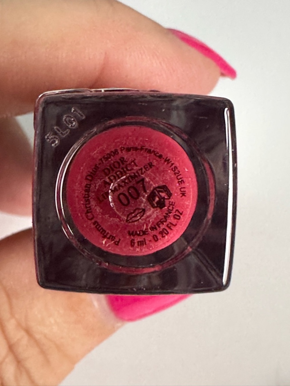 Dior Addict Lip Maximizer Gloss — 007 RASPBERRY NIB - Picture 4 of 5